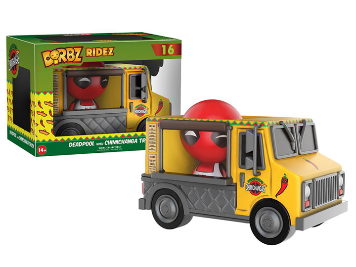 Dorbz Ridez: Marvel Deadpool With Chimichanga Truck Gallery Image 1