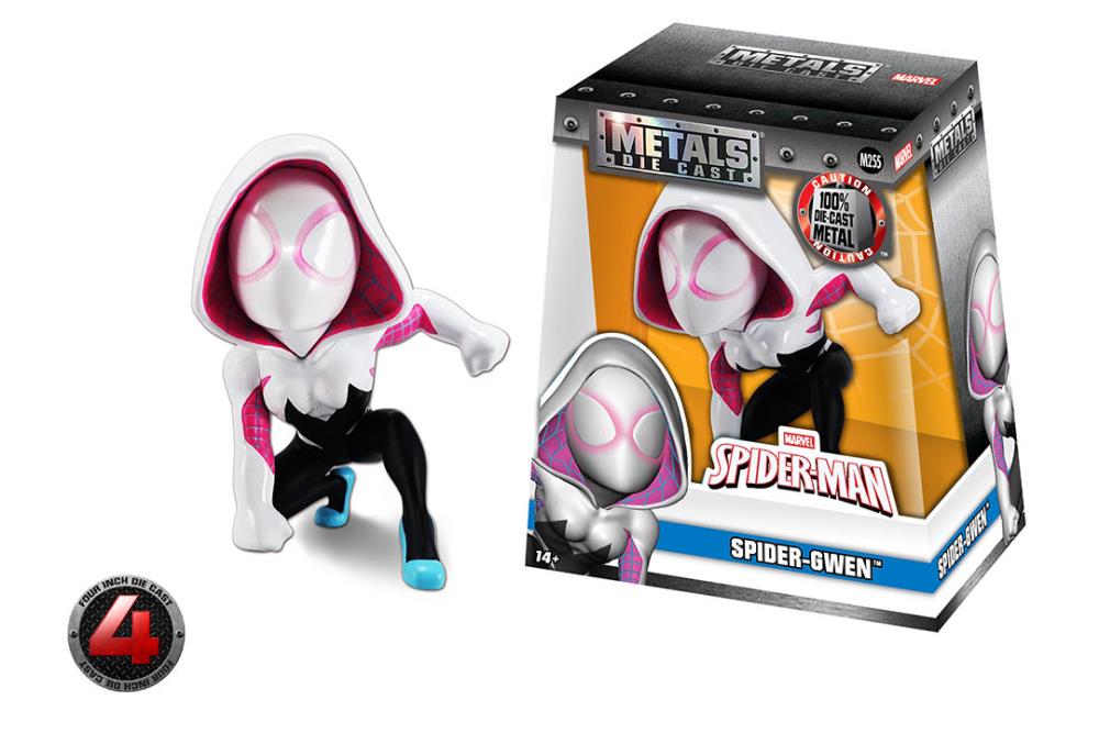 Marvel Metals Die Cast 4" Spider-Gwen Figure Gallery Image 12