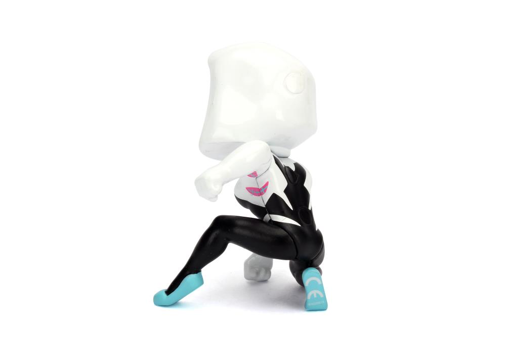 Marvel Metals Die Cast 4" Spider-Gwen Figure Gallery Image 6