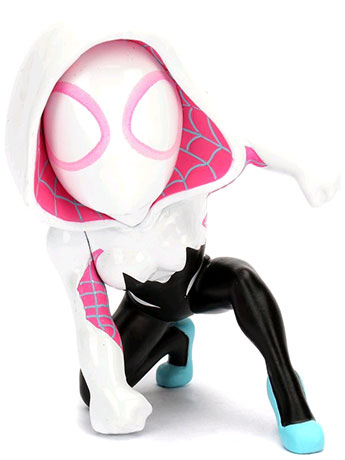Marvel Metals Die Cast 4" Spider-Gwen Figure Gallery Image 2