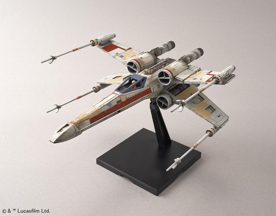 Rogue One: A Star Wars Story  Red Squadron X-Wing Starfighter 1/72 Scale Model Kit Gallery Image 3