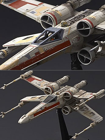 Rogue One: A Star Wars Story  Red Squadron X-Wing Starfighter 1/72 Scale Model Kit Gallery Image 2
