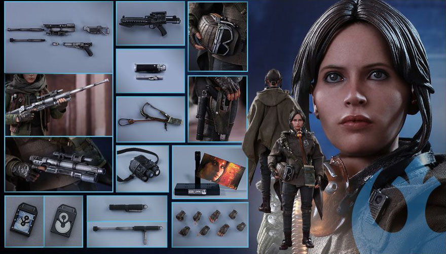 Rogue One: A Star Wars Story MMS405 Jyn Erso (Deluxe Ver.) 1/6th Scale Collectible Figure Gallery Image 3