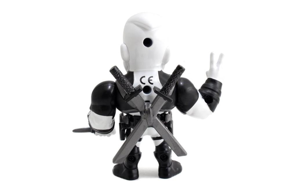 Marvel Metals Die Cast 4" Deadpool (White Suit) Figure Gallery Image 7