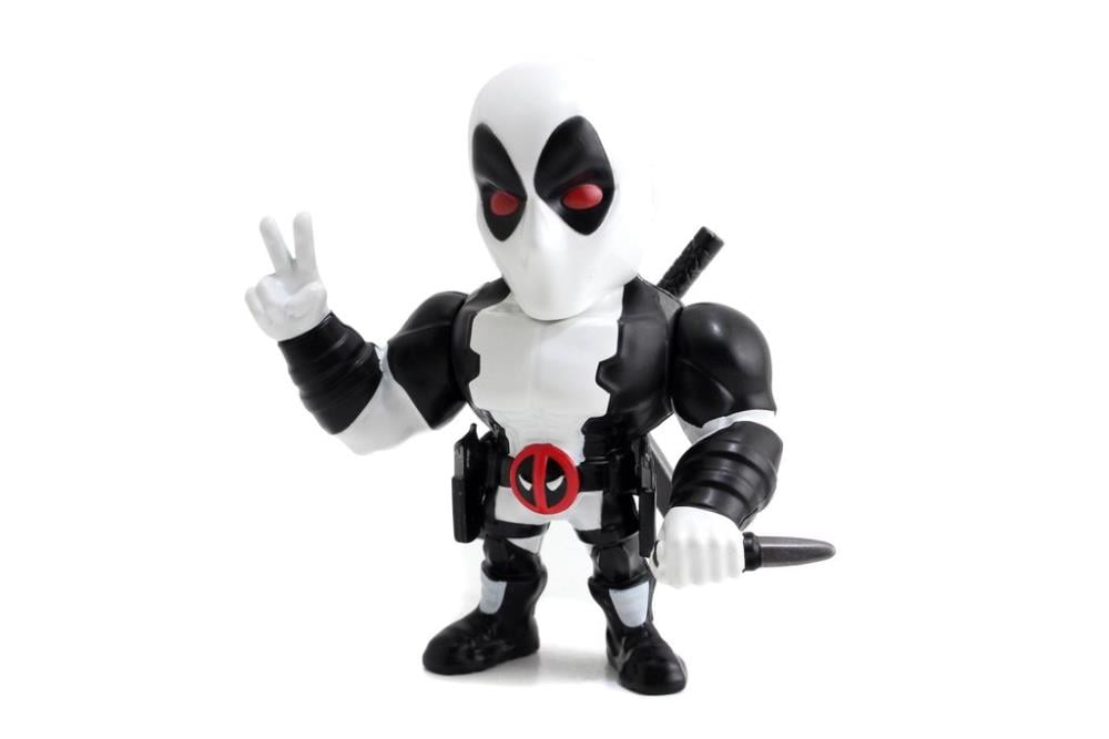 Marvel Metals Die Cast 4" Deadpool (White Suit) Figure Gallery Image 4