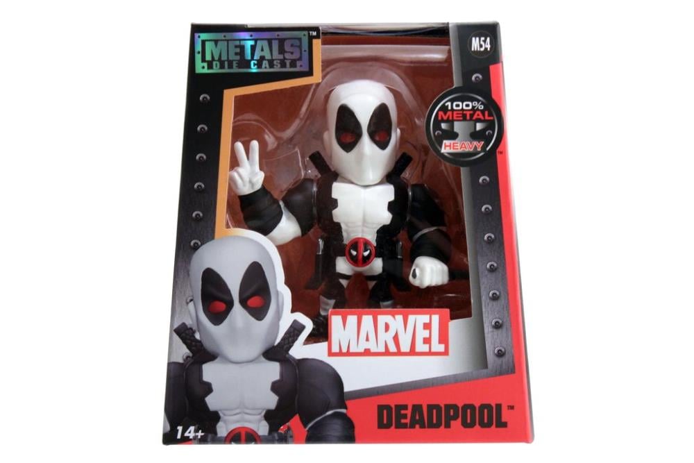 Marvel Metals Die Cast 4" Deadpool (White Suit) Figure Gallery Image 11