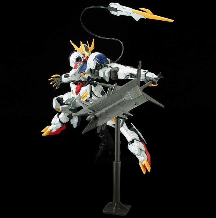 Mobile Suit Gundam: Iron-Blooded Orphans Full Mechanics Gundam Barbatos Lupus Rex 1/100 Scale Model Kit Gallery Image 11