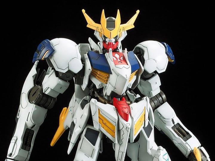 Mobile Suit Gundam: Iron-Blooded Orphans Full Mechanics Gundam Barbatos Lupus Rex 1/100 Scale Model Kit Gallery Image 1