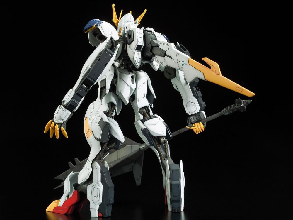 Mobile Suit Gundam: Iron-Blooded Orphans Full Mechanics Gundam Barbatos Lupus Rex 1/100 Scale Model Kit Gallery Image 5