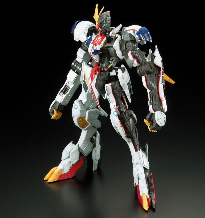 Mobile Suit Gundam: Iron-Blooded Orphans Full Mechanics Gundam Barbatos Lupus Rex 1/100 Scale Model Kit Gallery Image 6