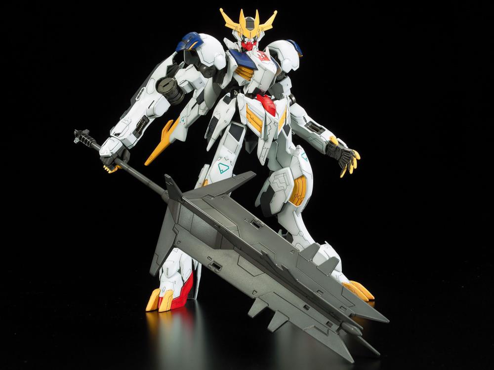 Mobile Suit Gundam: Iron-Blooded Orphans Full Mechanics Gundam Barbatos Lupus Rex 1/100 Scale Model Kit Gallery Image 4