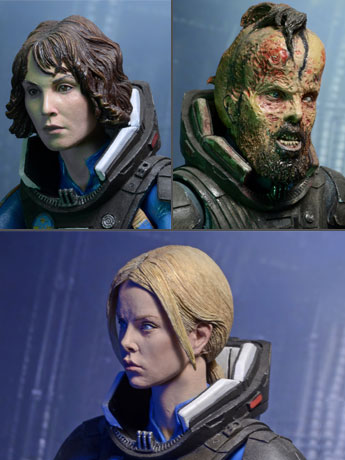 Prometheus Action Figure Series 04 (The Lost Wave) - Set of 3 Gallery Image 2