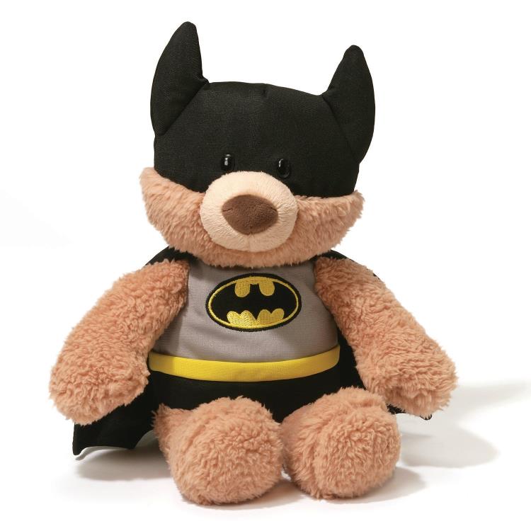 DC Comics Stuffed Animal 12" Plush - Batman Malone the Bear (Black Costume) Gallery Image 3