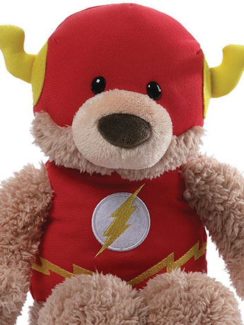 DC Comics Stuffed Animal 12" Plush - The Flash Blaze the Bear Gallery Image 2