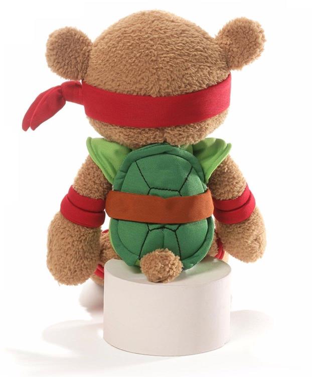 Teenage Mutant Ninja Turtles 13.5" Plush Teddy Bear - Raphael Gallery Image 4