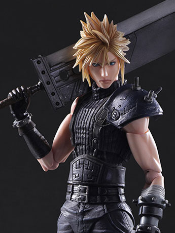 Final Fantasy VII Remake Play Arts Kai Cloud Strife Gallery Image 2
