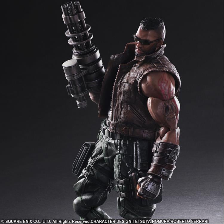 Final Fantasy VII Remake Play Arts Kai Barret Wallace Gallery Image 6