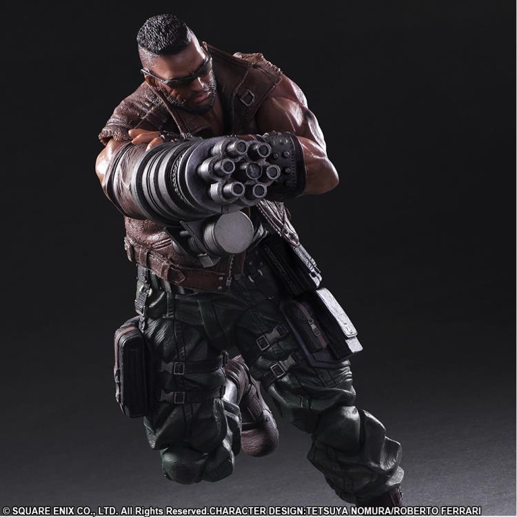 Final Fantasy VII Remake Play Arts Kai Barret Wallace Gallery Image 7