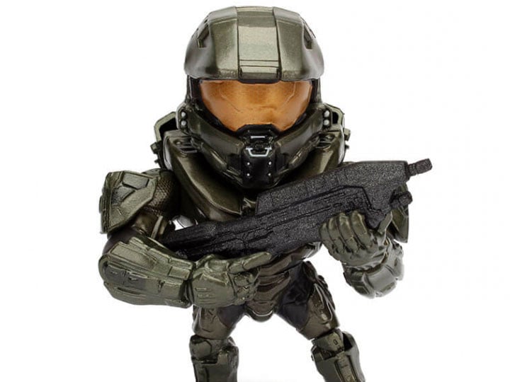 Halo Metals Die Cast 4" Master Chief Figure Gallery Image 1