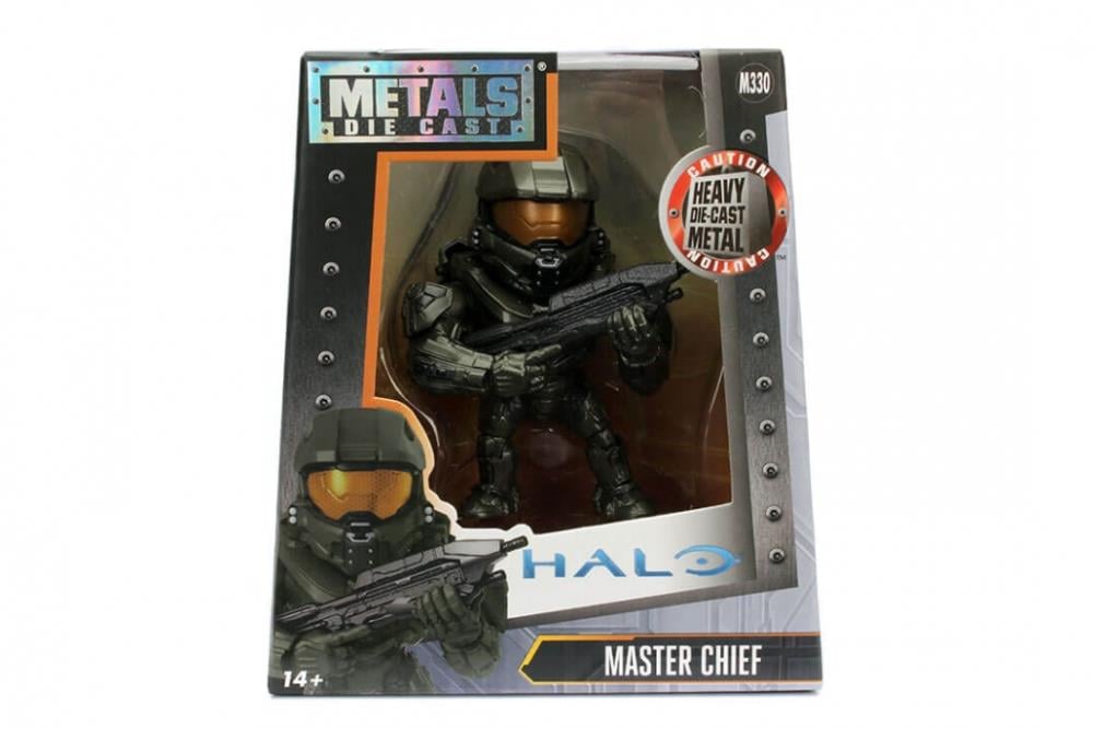 Halo Metals Die Cast 4" Master Chief Figure Gallery Image 6