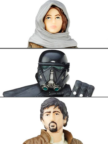 Star Wars: The Black Series 6" Rogue One Three-Pack Exclusive Gallery Image 2