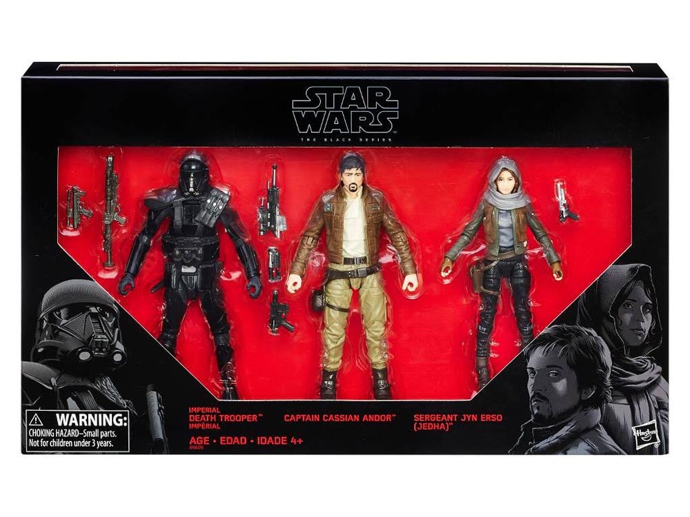 Star Wars: The Black Series 6" Rogue One Three-Pack Exclusive Gallery Image 4