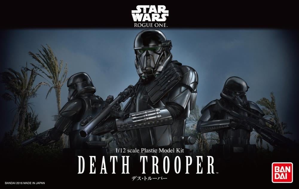 Rogue One: A Star Wars Story Death Trooper 1/12 Scale Model Kit Gallery Image 8