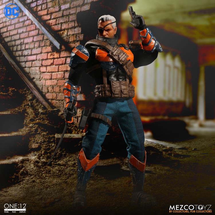 開封品　mezco one12 デスストローク DC Comics One:12 Collective Deathstroke