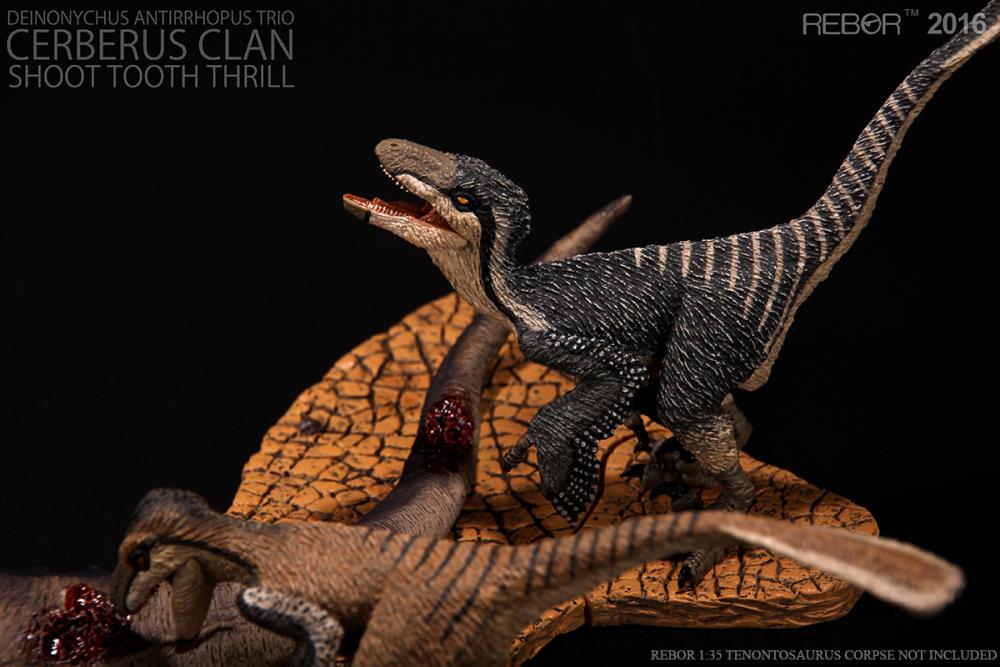Deinonychus antirrhopus Trio 