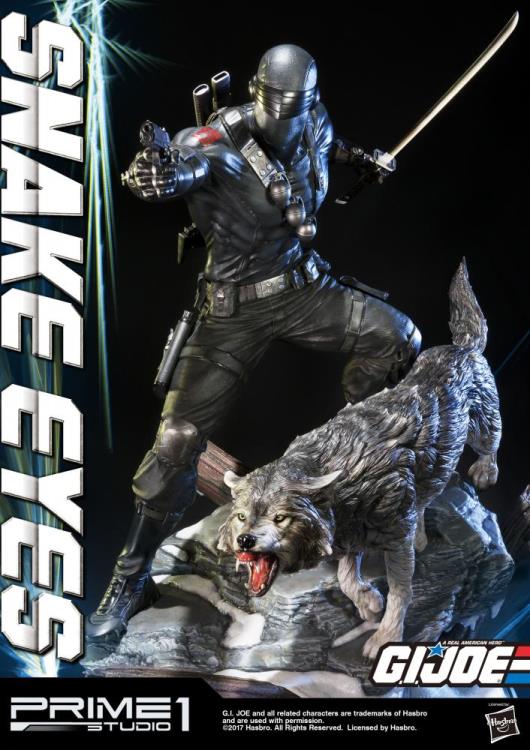 G.I. Joe Premium Masterline Snake Eyes Statue Gallery Image 4