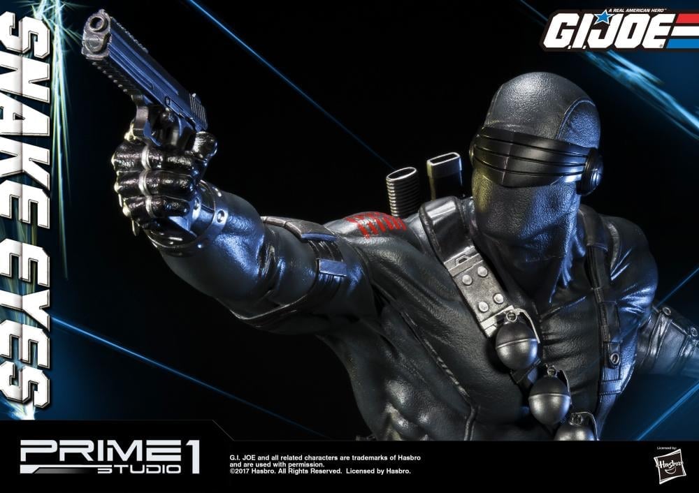 G.I. Joe Premium Masterline Snake Eyes Statue Gallery Image 13