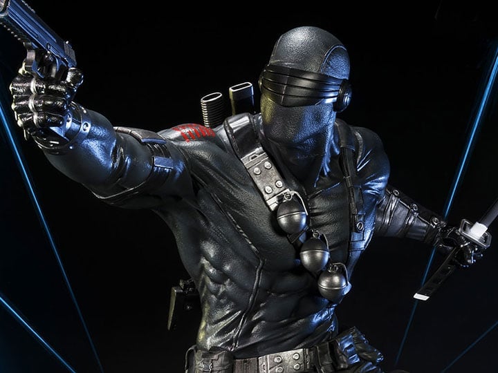 G.I. Joe Premium Masterline Snake Eyes Statue Gallery Image 1