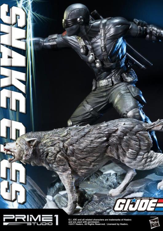 G.I. Joe Premium Masterline Snake Eyes Statue Gallery Image 6