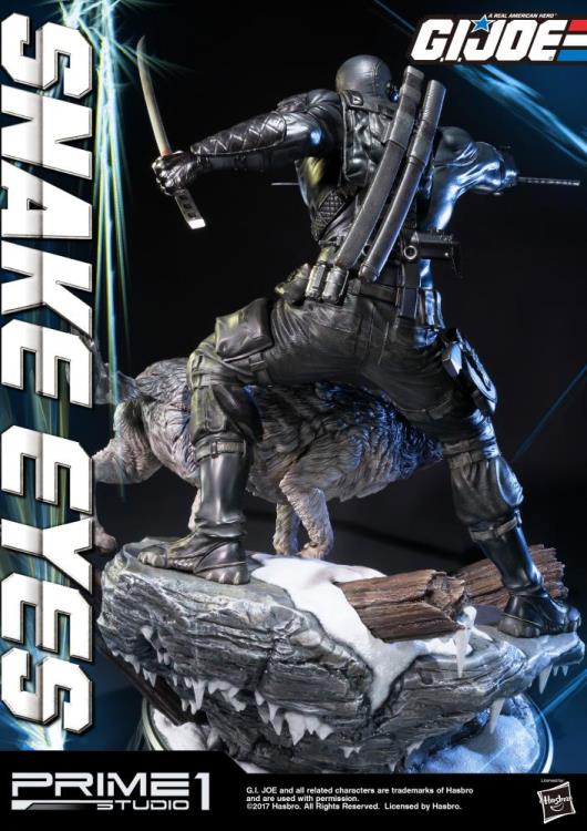 G.I. Joe Premium Masterline Snake Eyes Statue Gallery Image 7