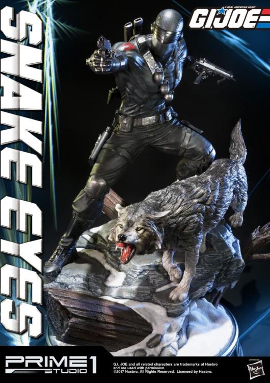 G.I. Joe Premium Masterline Snake Eyes Statue Gallery Image 3