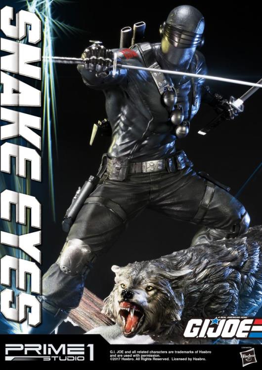 G.I. Joe Premium Masterline Snake Eyes Statue Gallery Image 10