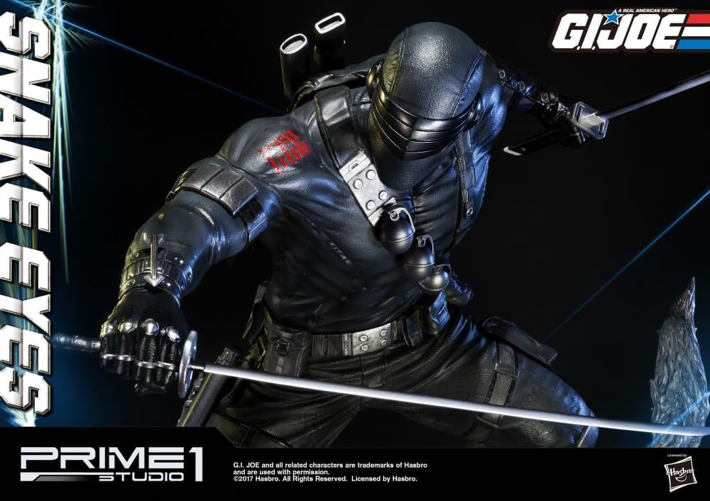 G.I. Joe Premium Masterline Snake Eyes Statue Gallery Image 11