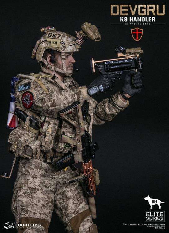1/6 Scale DEVGRU K9-handler in Afghanistan (With Dog)