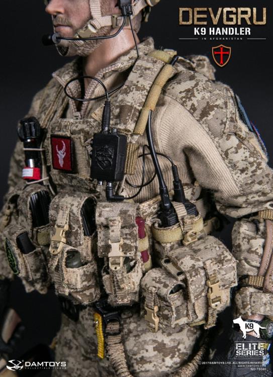 1/6 Scale DEVGRU K9-handler in Afghanistan (With Dog)