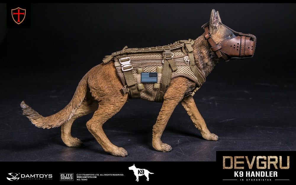 1/6 Scale DEVGRU K9-handler in Afghanistan (With Dog)
