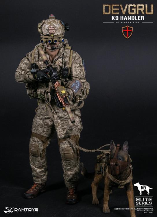 1/6 Scale DEVGRU K9-handler in Afghanistan (With Dog)
