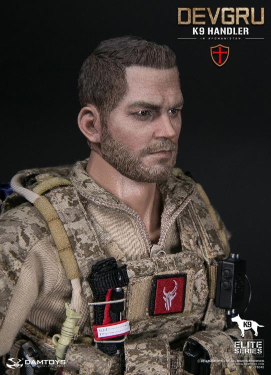 ミリタリー DEVGRU K9 HANDLER 1/6 Scale DEVGRU K9-handler in Afghanistan (With Dog)