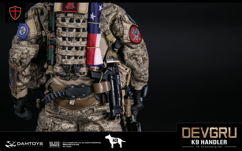 1/6 Scale DEVGRU K9-Handler in Afghanistan (Without Dog)
