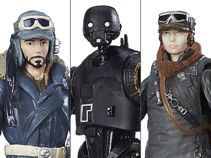 Rogue One: A Star Wars Story 3.75" Figure Three-Pack Exclusive Gallery Image 1