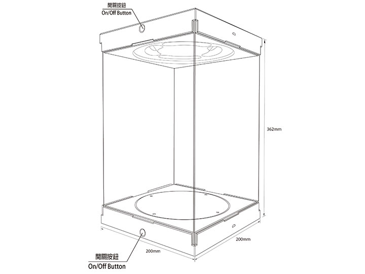 Legend Studio Master Revolving House - White 02 Gallery Image 1