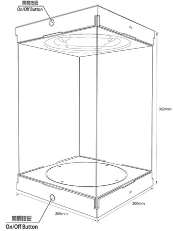 Legend Studio Master Revolving House - White 02 Gallery Image 2