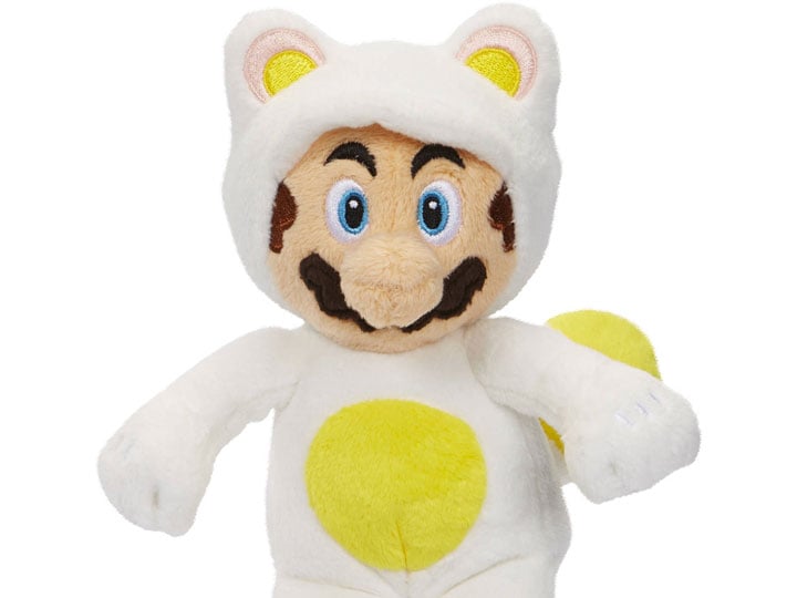 World of Nintendo Plush Wave 07 - White Tanooki Mario Gallery Image 1