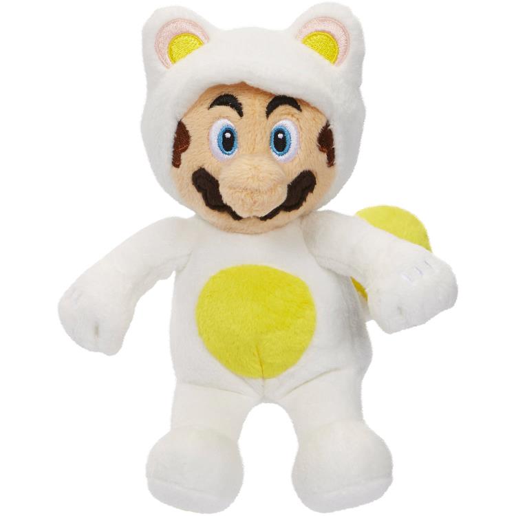World of Nintendo Plush Wave 07 - White Tanooki Mario Gallery Image 3
