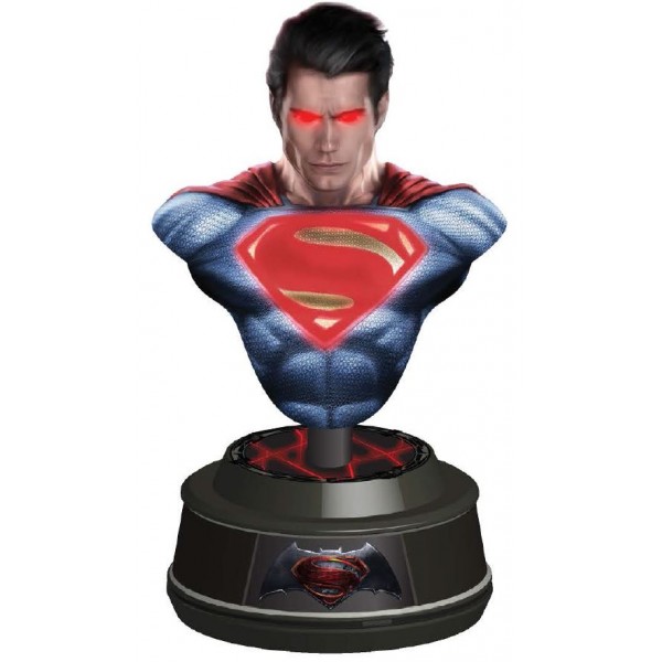 Batman v Superman Light-Up Paperweight Bust - Superman Gallery Image 3