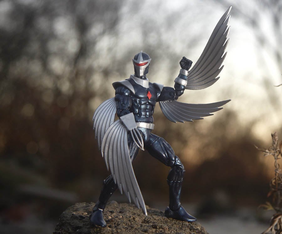 Guardians of the Galaxy Marvel Legends Darkhawk (Titus BAF)